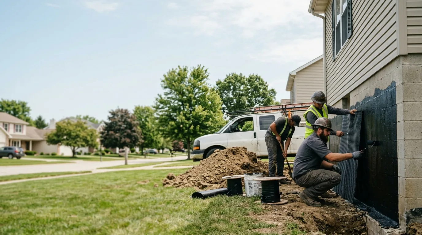 Basement Waterproofing in Lewistown, OH near me